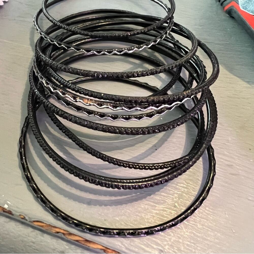 Bangle Bracelets Set - Picture 6 of 7